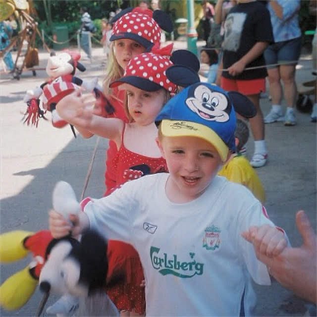 Photo shows Conor McAuley at Disney World/Courtesy Conor McAuley