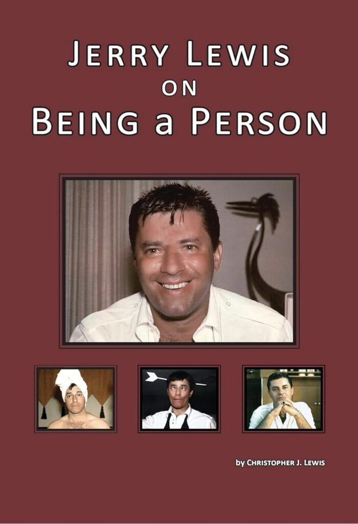 Cover of "Jerry Lewis on Being a Person" by Christopher J. Lewis