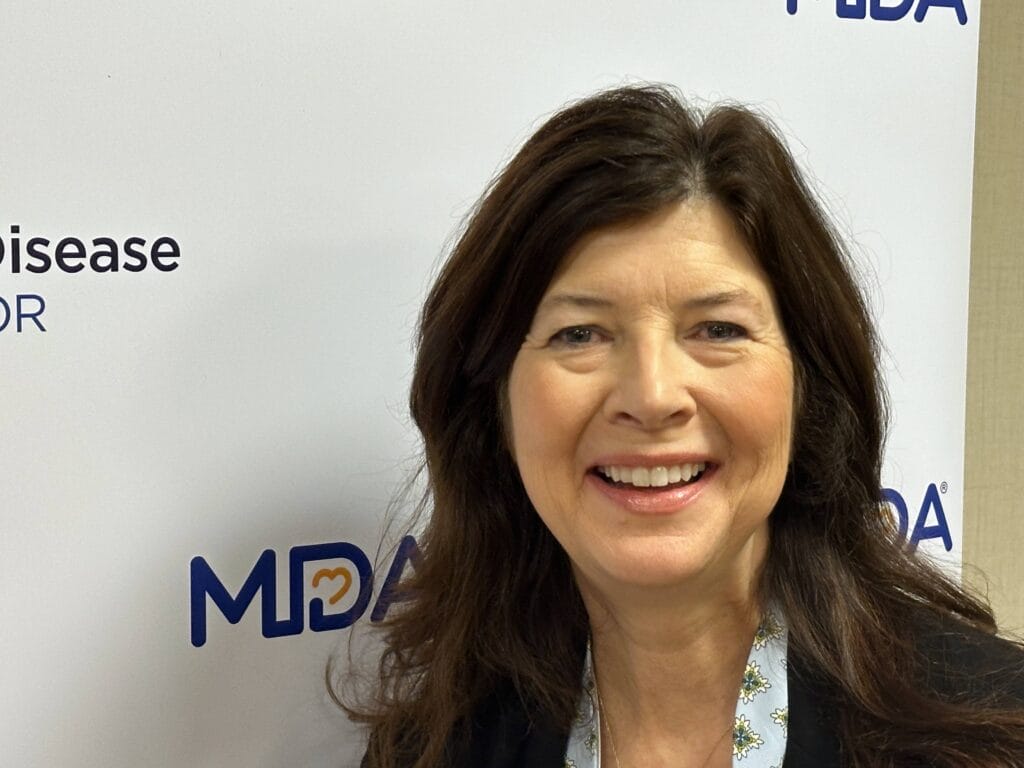 Marissa Penrod, founder and CEO of Team Joseph, at the Muscular Dystrophy Association’s 2025 Clinical & Scientific Conference