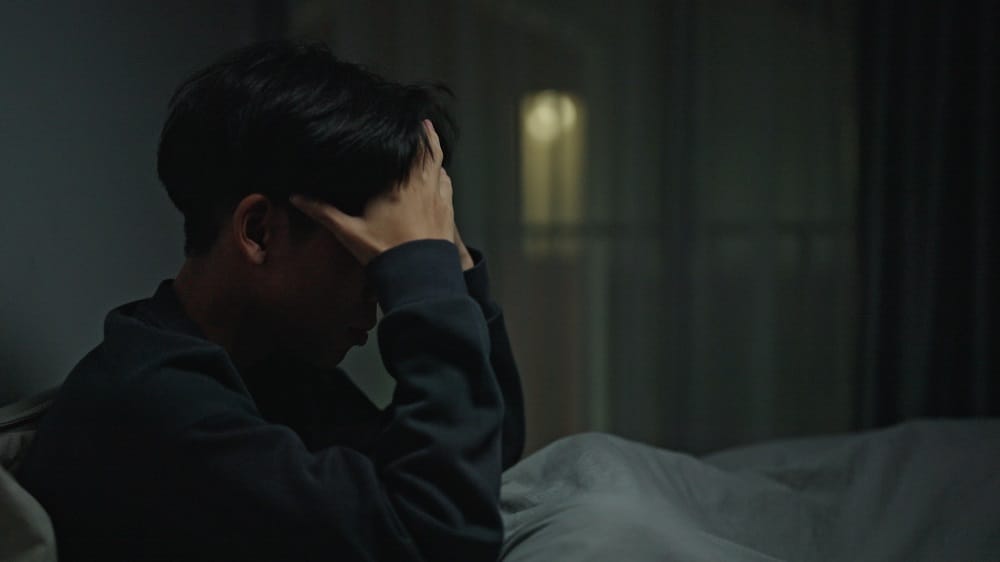 depressed boy